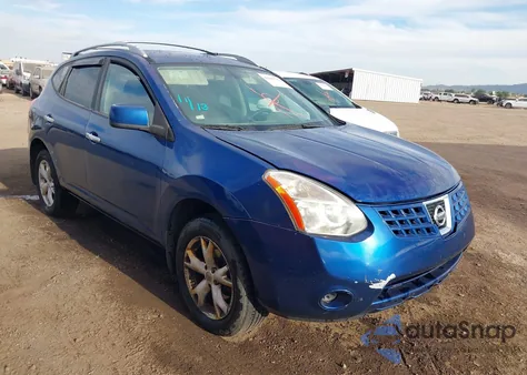 2010 Nissan Rogue Sl из США, поврежденный, VIN JN8AS5MVXAW133434
